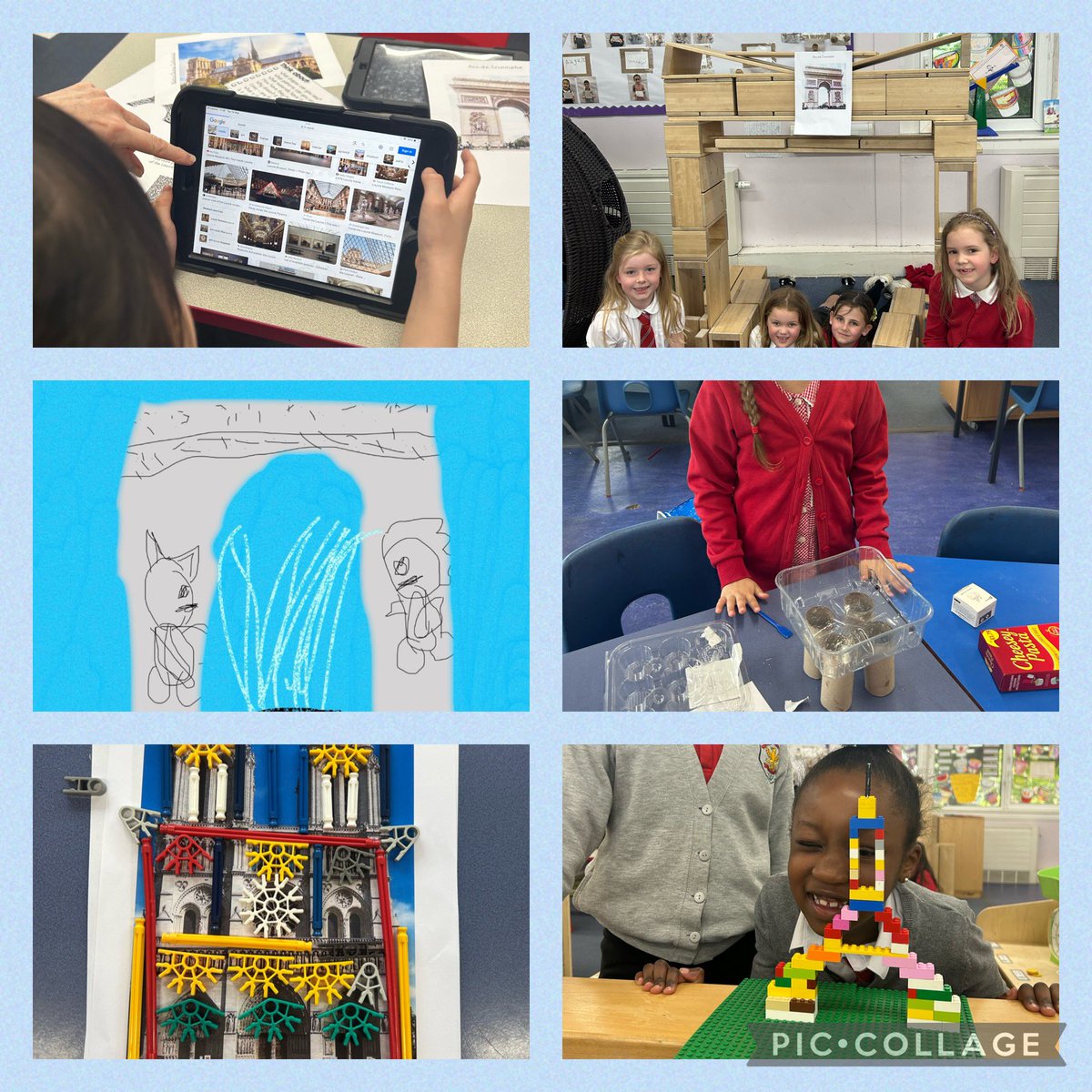 P2 have been learning about the Olympics being held in Paris this year. We used different materials to recreate some of the landmarks in Paris. Can you guess what they are? The children used teamwork and creativity, focusing on shape, line and pattern. #MCPSP2 <a href="/WL_STEM/">West Lothian STEM</a> <a href="/Olympics/">The Olympic Games</a>