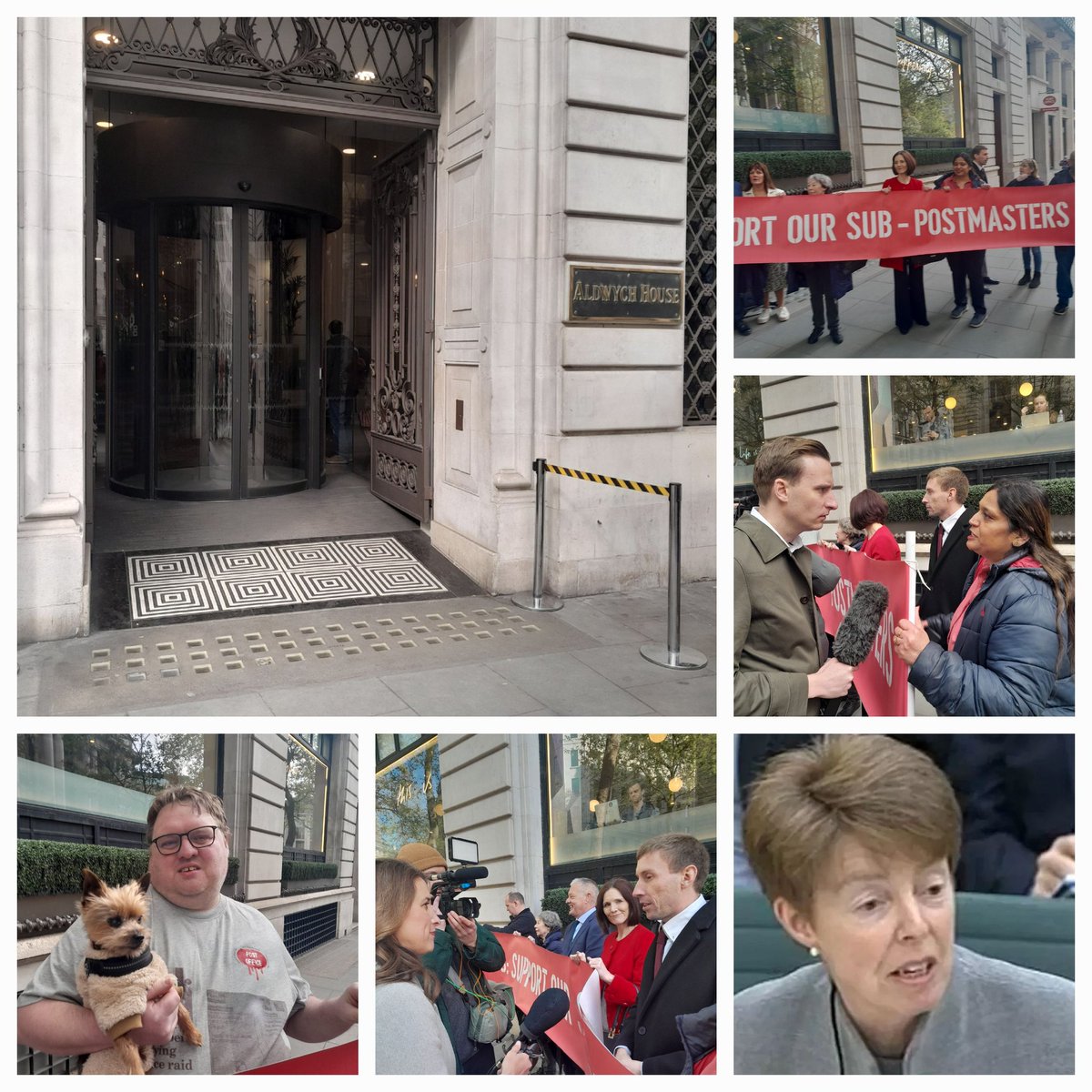 SHOW TIME WEDNESDAY 22nd MAY 8.30 onwards Join SubPostmasters & Supporters Outside Aldwych House ALDWYCH LONDON WC2A 2AZ 2 show support to 555 & other SubPostmasters Paula Vennals appearing day 1 of 3 @Janetsk20073533 @ArchNichola @SeemaMisra7 @ElCShaikh @tim_brentnall @Karlfl