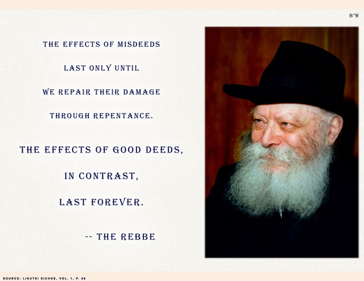 #chabad #lubavitch #rebbe #lubavitcherrebbe #schneerson #rabbimenachemmendelschneerson #jewish #judaism #torah #mitzvos #mitzvot #hashem #god #good #gooddeeds #effects #last #forever