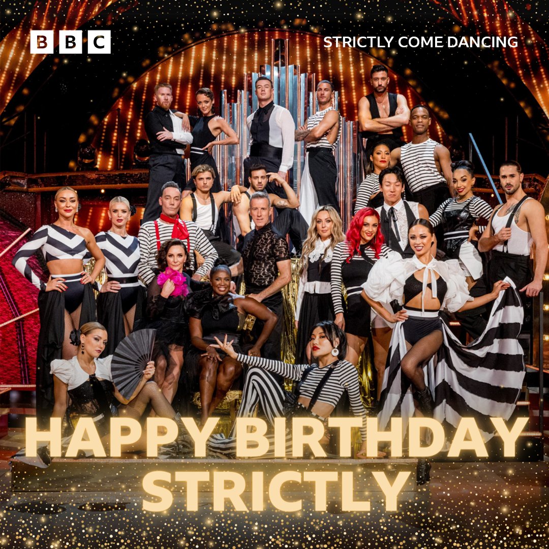 #Strictly Come Dancing is officially 20 years young today 🥳 And we’ve got FAB-U-LOUS news!

We’re celebrating two decades of glitz, glamour and memorable moves with a special episode coming to @BBCOne & @BBCiPlayer later this year

Read more ➡️ bbc.in/4bfAqzF