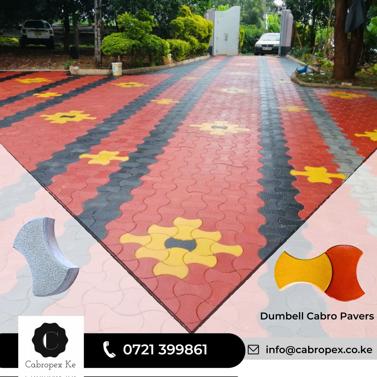 Why are cabro pavers a popular choice for home compound? They are low maintenance and require only occasional cleaning to keep them looking new.
Choose cabro services by Cabropex Kenya Ltd 
Call us today for a quote 0721399861
#cabroservicesinkenya  #homeideas #homeimprovement