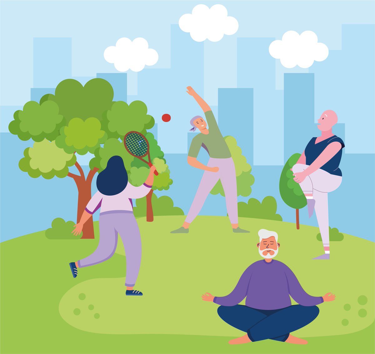 Learn about additional health and well-being benefits from the @UcanAct project's cancer-preventive #PhysicalActivity sessions in public urban #green 🌳spaces ucanact.org/greenspacesand… #CancerPrevention #EuropeanMentalHealthWeek