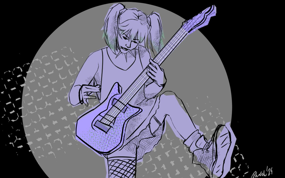 przecini's tweet photo. Random illustration cuz im not dead https://t.co/pME7oUaNnL