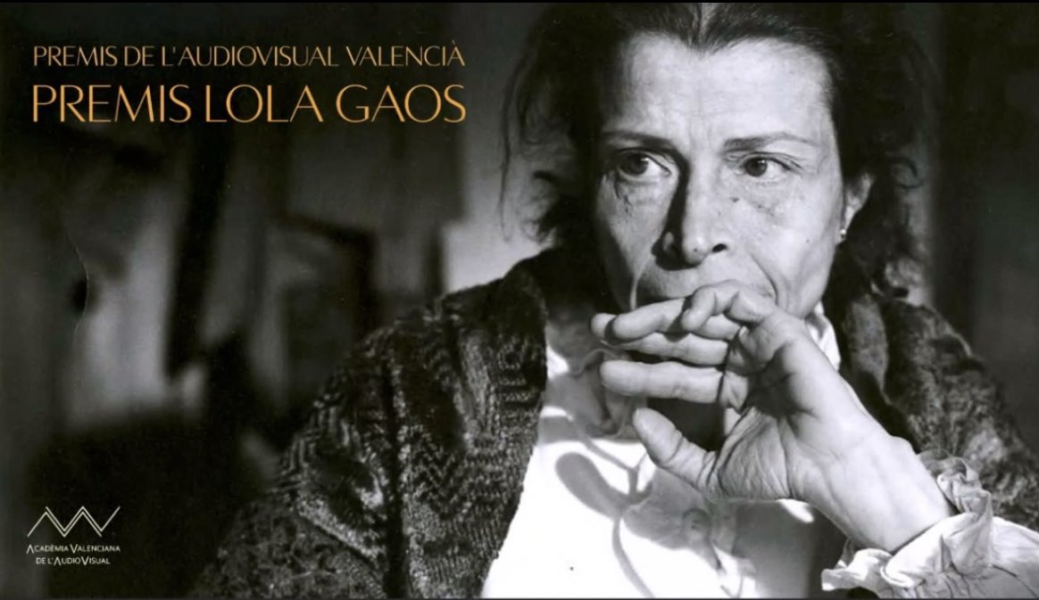 Els premis de l'@avav_valencia són, a partir d'ara, els Premis Lola Gaos 💜💜💜