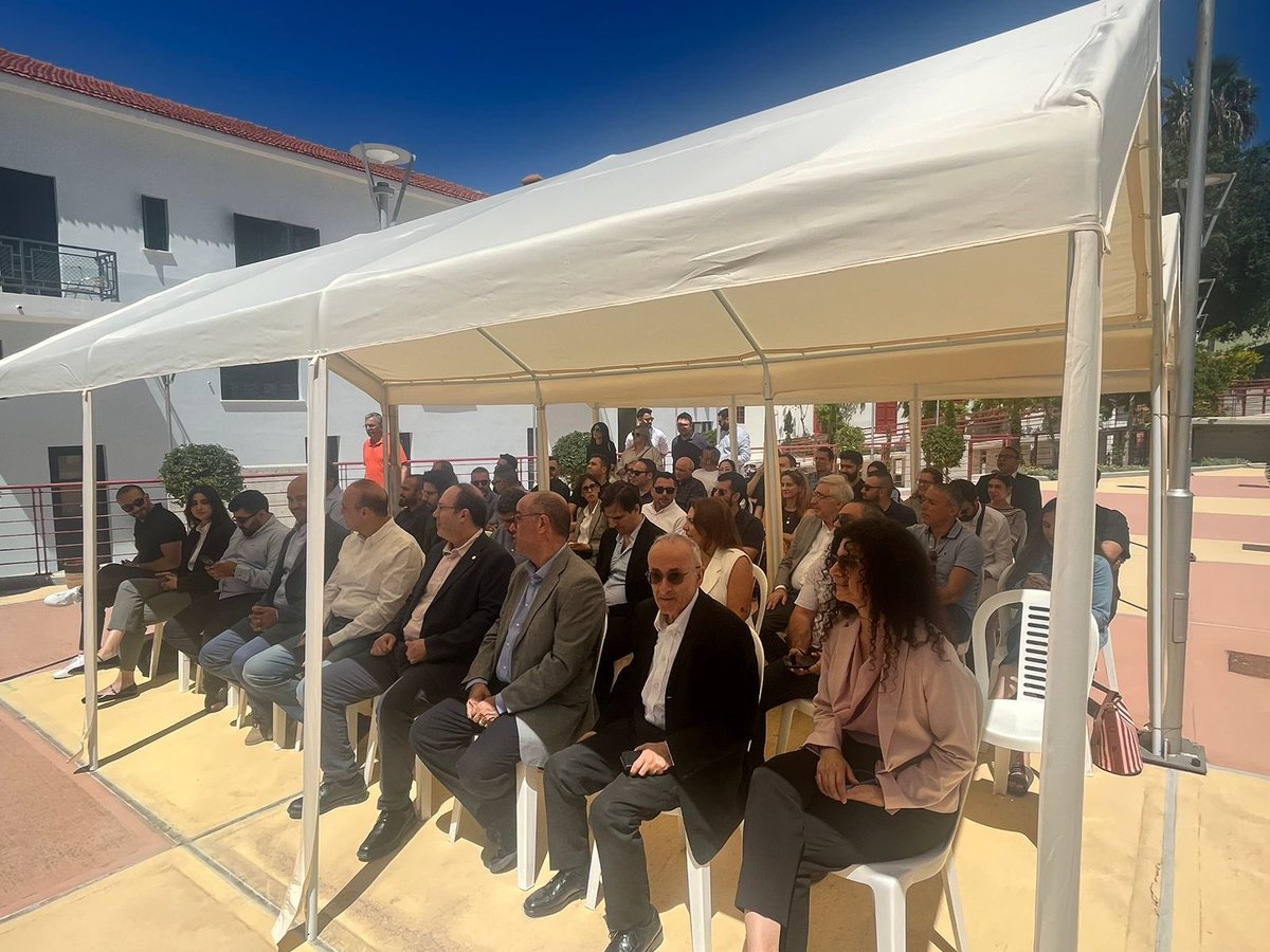 Happening Now: Launching the AUB Innovation Center in Cyprus! 🚀 In collaboration with The Municipality of Paphos, this center will work to foster an environment of innovation and collaboration 🤝🏻 @AUB_Lebanon @AUBMediterraneo