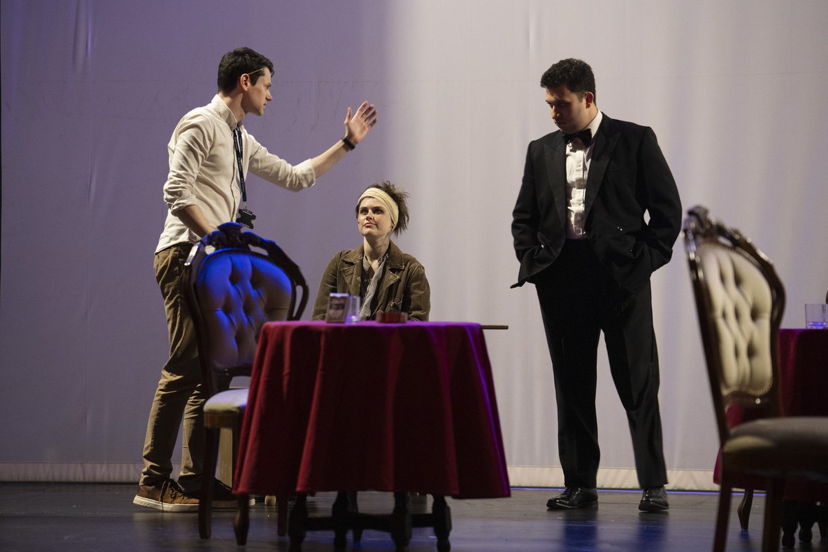 Some great photos of a set of opera scenes directed by @dafyddhw at @RCMLondon earlier this month 📸 Richard Hubert Smith