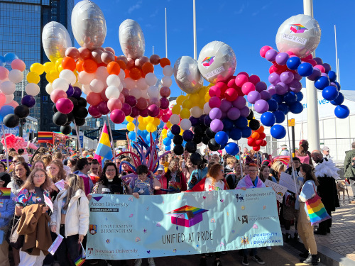 UNIfied at Pride, a collective of seven local higher education institutions, invites you to march in the Birmingham Pride Parade - alumni of our @AstonUniversity community are all invited to make a colourful statement together! Find out more👉bit.ly/4aqCtPU