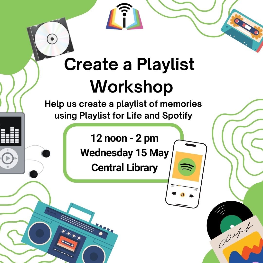 As part of #dementiaactionweek @covlibraries are hosting a wonderful event using music to reminisce and create a unique 'Playlist for Life' together from 12noon - 2pm today. No previous Spotify knowledge needed - which songs remind you of special moments?