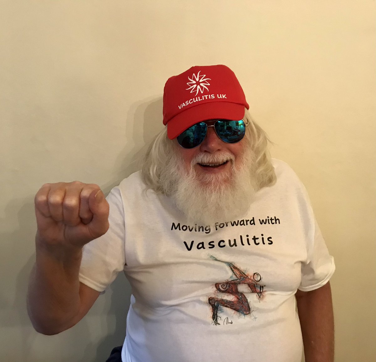 Today May 15th is International #VasculitisAwarenessDay #Vasculitis #RareDisease 
So we thought we would share a memory from Vasculitis Awareness Day 2021 youtube.com/watch?v=mJ0P5R…
Take a moment to watch and listen to John’s take on #VisualisingVasculitis
