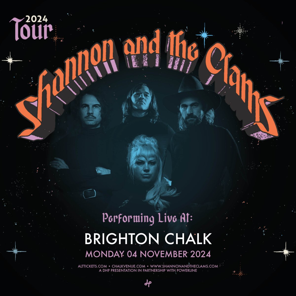 Indie garage punks @shanandtheclams have just announced a show at @chalkvenue in Brighton on 4th November! Tickets are on sale Friday, set a reminder: tinyurl.com/4hksbmum