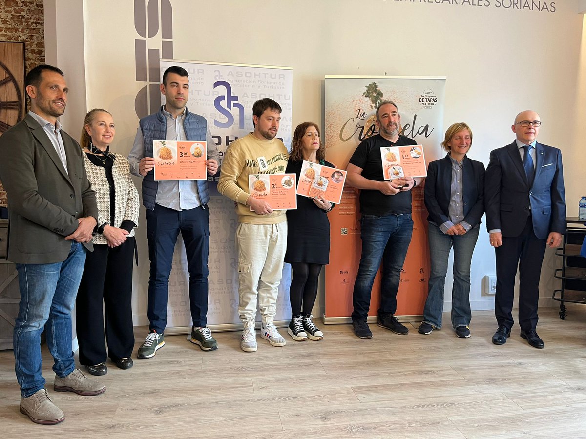 🏆👏🏻 ¡Ya tenemos ganadores del  VII Concurso Provincial de la #Croqueta! Enhorabuena a los ganadores y a todos los participantes por el gran trabajo realizado