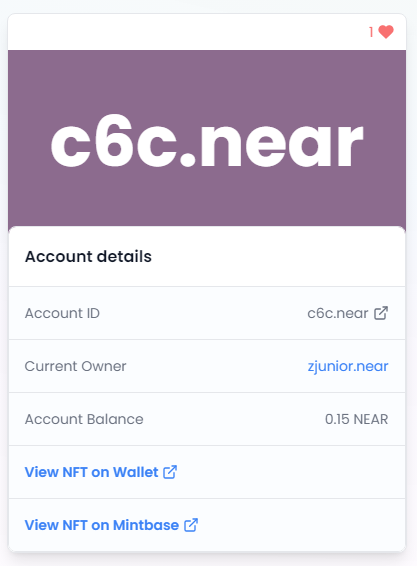 HaNgoc391's tweet photo. I love this NEAR account NFT at @NameSkyApp, project from @LearnNear Barrel
https://t.co/5zL2VgyXnb https://t.co/HBK7yYTB5W