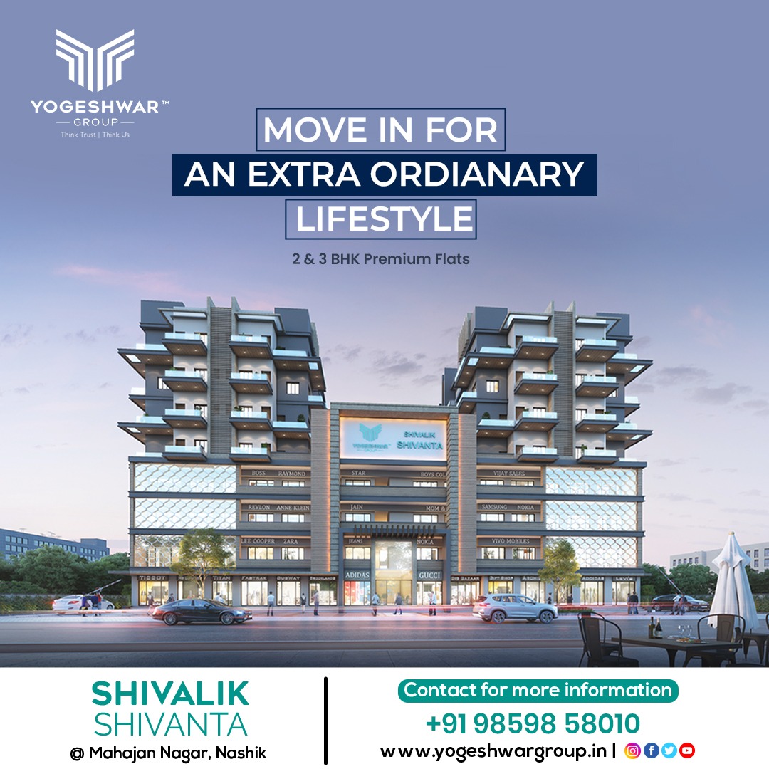 Step into Extraordinary Living: Where Every Moment Redefines the Meaning of Lifestyle 🌟

For Details
Contact Us :
☎ +91 9859858010
🌐 yogeshwargroup.in

#yogeshwargroup #shivalik #Nashik #realestate #realestatelife #homeforsale #justlisted #realestate #realestateagent