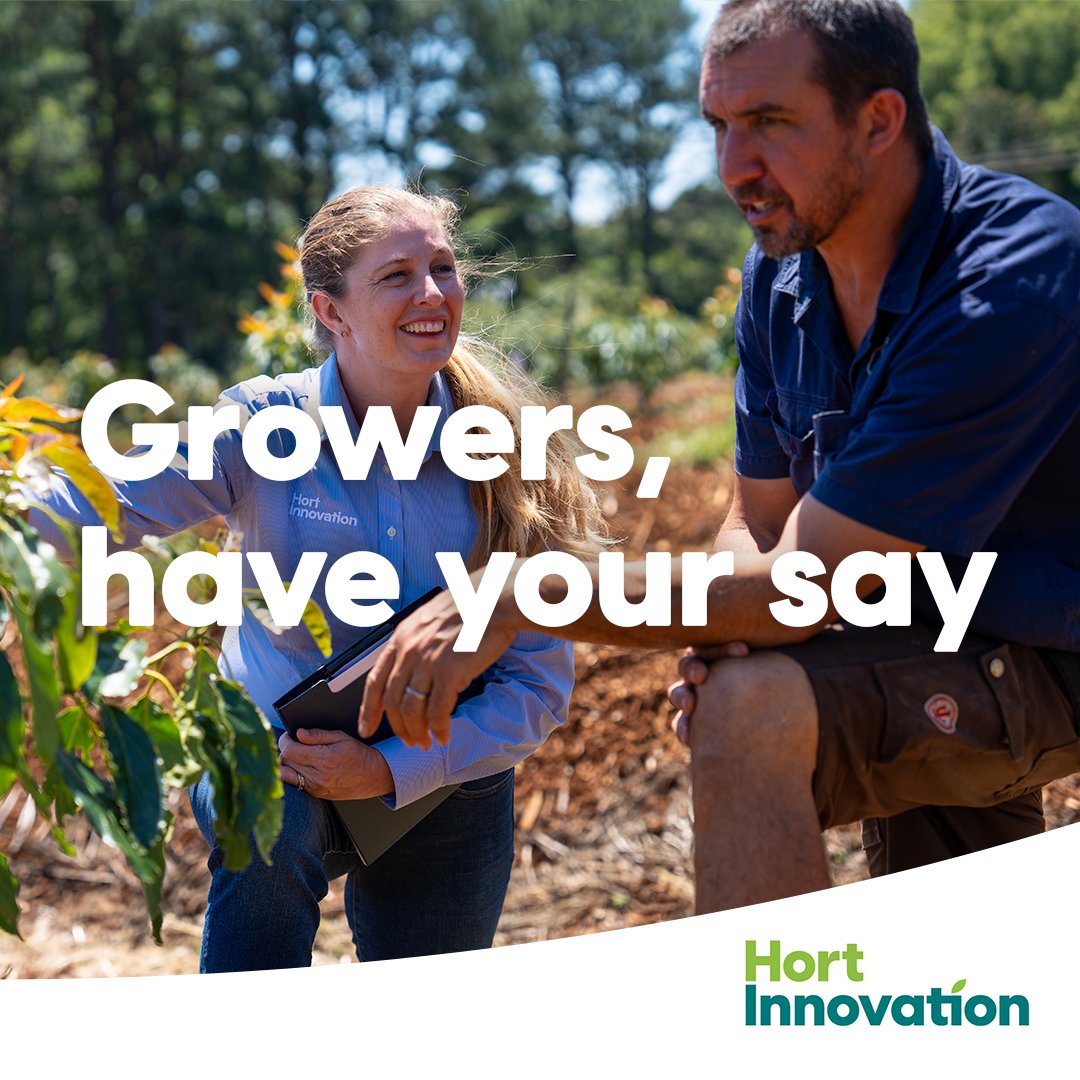 Have your say! Hort Innovation’s 2024 Grower and Partner Survey is open, and we want to hear from you 📣Register to complete the survey at nam.dcv.ms/VnKnIDgs5C.