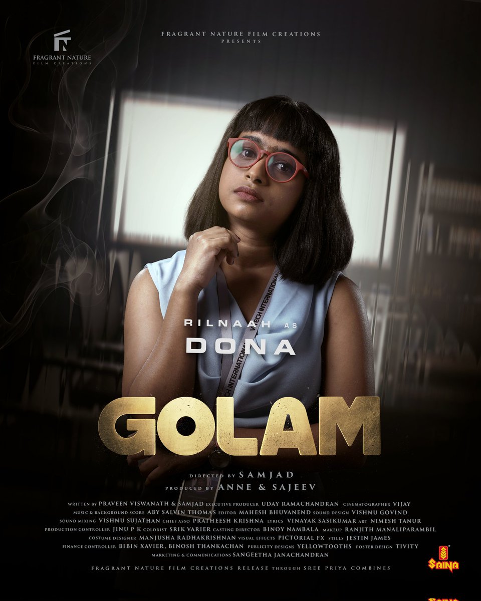 Rilnaah as Dona 💫 Golam coming soon to theatres near you!✨ 

#golammalayalammovie #fragrantnaturefilmcreations #annesajeev #sajeevpk #udayramachandran #ranjithsajeev #dileeshpothan #alencier #sidhique #kaarthikshankar #chinnuchandni #storiessocial