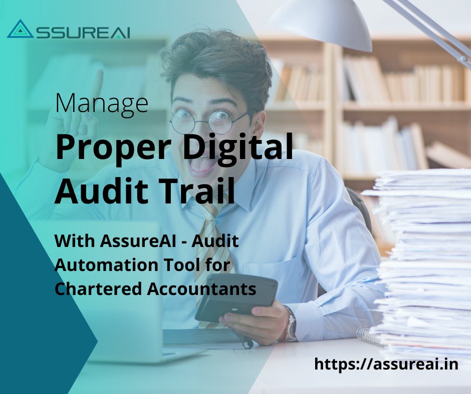 Streamline your digital audit trail with AssureAl – the ultimate audit automation tool for Chartered Accountants!

#Automation #AssureAI #AuditExcellence #AuditAutomation #Efficiency #Compliance #Automation #AuditExcellence #CharteredAccountant #FinancialStatements