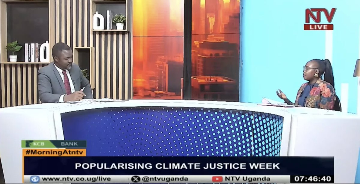 Uganda is taking part in Climate Justice Week, culminating on 17th May. Mercy Grace Munduru, Head of Programs and Fundraising at ActionAid International Uganda, shares insights on Uganda's efforts towards climate justice. #MorningAtNTV