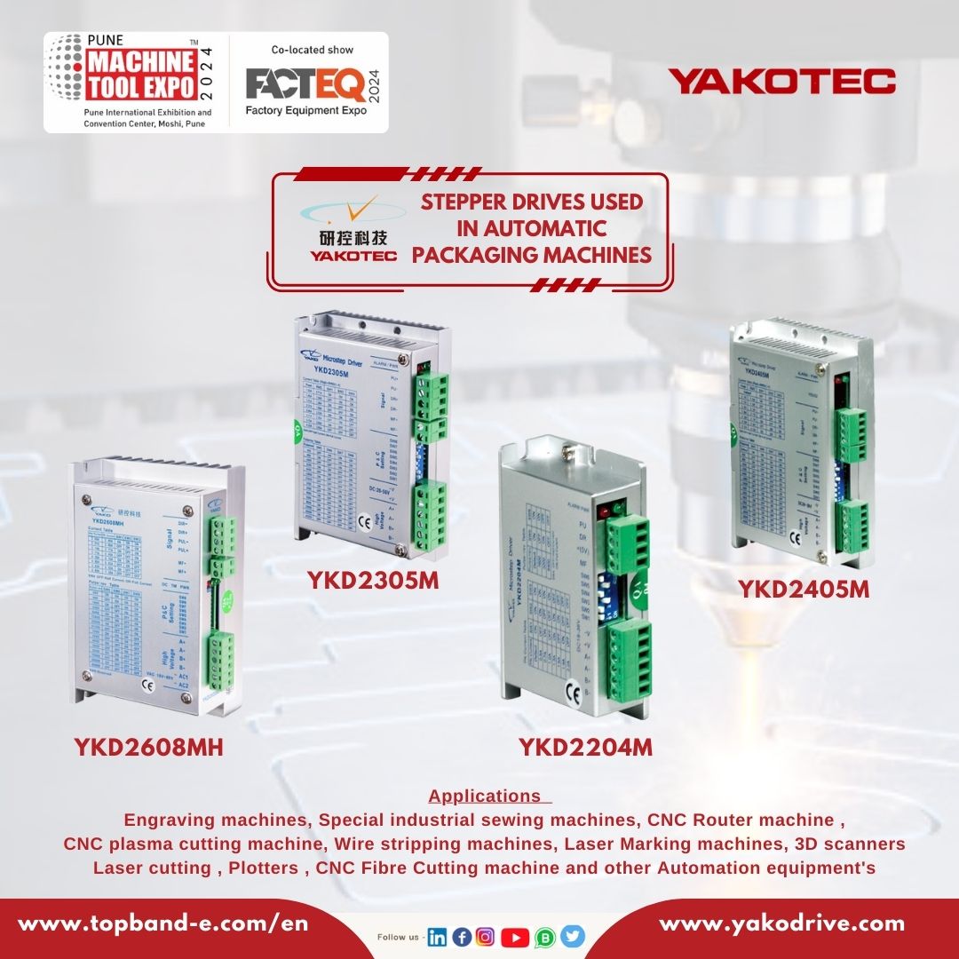 𝒀𝑨𝑲𝑶𝑻𝑬𝑪 𝑺𝒕𝒆𝒑𝒑𝒆𝒓 𝑫𝒓𝒊𝒗𝒆𝒔 𝒓𝒆𝒗𝒐𝒍𝒖𝒕𝒊𝒐𝒏𝒊𝒛𝒆 𝒂𝒖𝒕𝒐𝒎𝒂𝒕𝒊𝒄 𝒑𝒂𝒄𝒌𝒂𝒈𝒊𝒏𝒈 𝒎𝒂𝒄𝒉𝒊𝒏𝒆𝒔 𝒘𝒊𝒕𝒉 𝒖𝒏𝒑𝒂𝒓𝒂𝒍𝒍𝒆𝒍𝒆𝒅 𝒑𝒓𝒆𝒄𝒊𝒔𝒊𝒐𝒏 𝒂𝒏𝒅 𝒆𝒇𝒇𝒊𝒄𝒊𝒆𝒏𝒄𝒚.

#Yakotec #Yako #StepperDrive #AutomaticPackaging