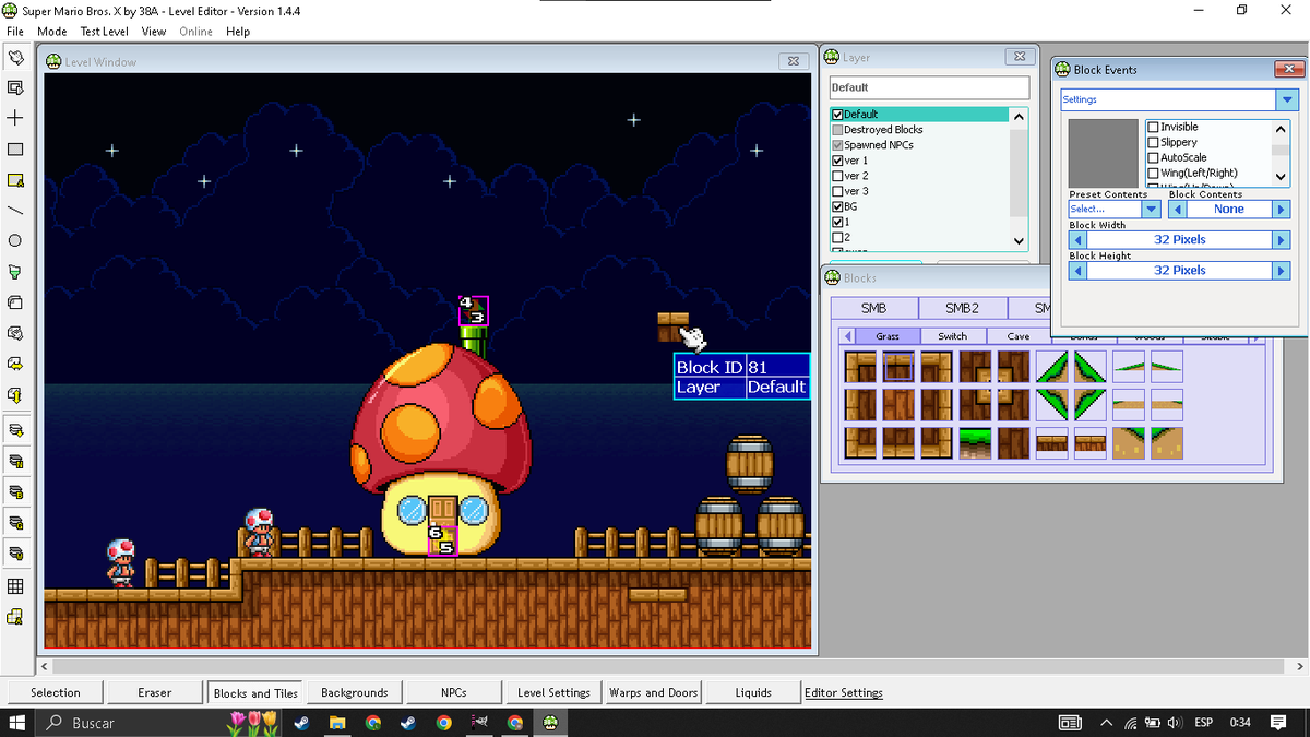 Chloe1445d's tweet image. antes y despues #smbx #pixelart