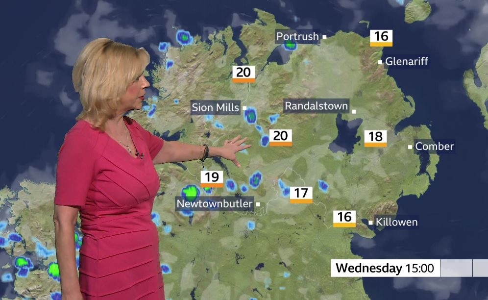 Variable cloud and showers in places today. @angie_weather will have the forecast on @bbcradioulster #bbcgmu, @BBCNewsNI #bbcnewsline & @BBCRadioFoyle