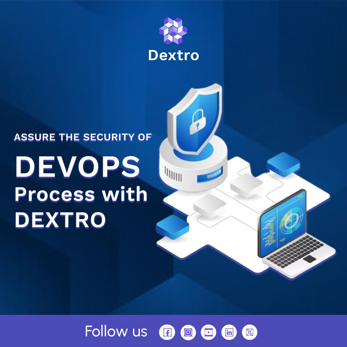 Dextronew's tweet image. 👩🏻‍💻Assure the security of every step in your DevOps process with Dextros, an automated DevSecOps service. 
#DevOps #devopsjobs #devopsworld #devopsengineer #devopstraining #devopssecurity #post #poster #postpunk #PostViral #postnatal #process #processvideo #processing #security
