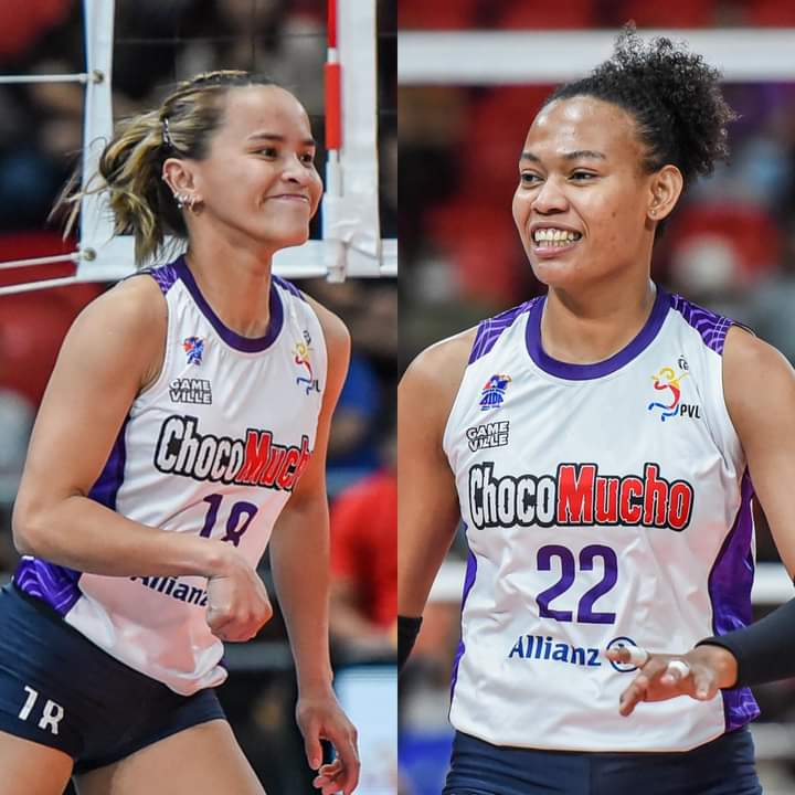 Cherry Nunag and Sisi Rondina will represent the Titans pride for the Philippines. 🇵🇭💜🍫

Goodluck Ate cherry and Sisi 💜

#ChocoMuchoFlyingTitans #TitanPride