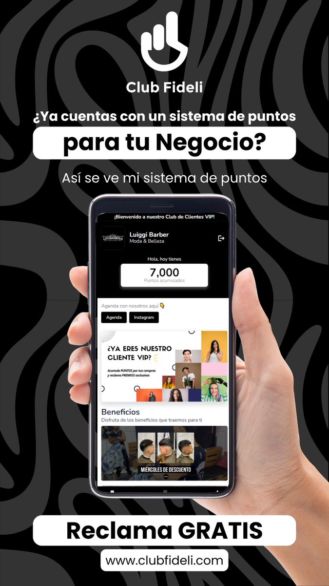 devlucho__'s tweet photo. Reclama un sistema de puntos para tu negocio GRATIS

Te invito nos sigas en Instagram como https://t.co/IPPqZc9qDg https://t.co/3SX26GGl52