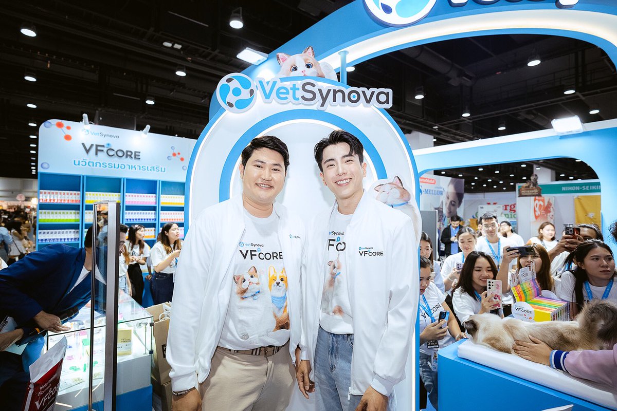 SECRET_Styled's tweet photo. VFcore เปิดสูตรใหม่ AA Amino Acids ในงาน “PET EXPO Thailand 2024” เสริมทัพสินค้า ครองแชมป์ที่ 1 ต่อเนื่อง
.
📍อ่านต่อ : https://t.co/xyMZVlgrUX
.
#นนกุล
#VFcore https://t.co/vsKAyLufvB