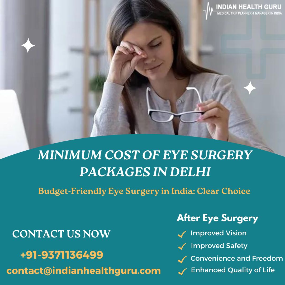 Surgery is a common treatment for vision problems, particularly in correcting refractive errors.
#minimumcost #eyesurgery #topophthalmologist #besteyedoctors #topeyesurgeons #delhi
Contact Us:-
+91-9371136499
contact@indianhealthguru.com
Read More On:- behance.net/gallery/198616…