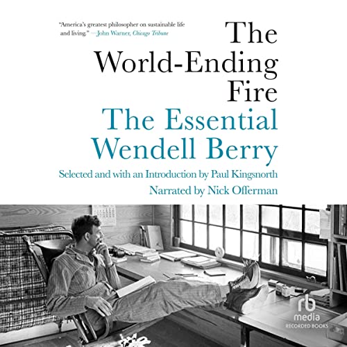 Latest read (audio), A Native Hill (1968) by Wendell Berry; ascending the literary scene, writer, poet, eventual activist & environmentalist Berry left his English Dept position at NYU for his native Kentucky. This essay explains why. Nic Offerman's reading is earthy & sincere.