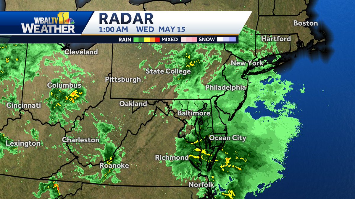 Here's a look at the Mid-Atlantic Radar map. #mdwx wbaltv.com/weather