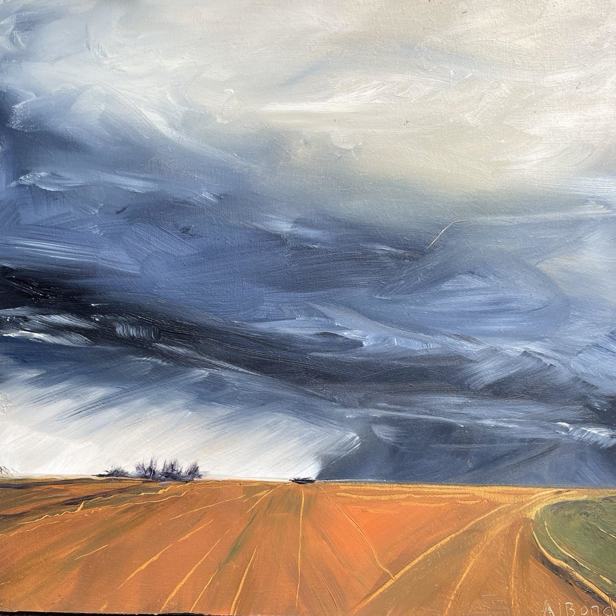 Today’s 'Pic of the Day' is a painting by Amanda Bond (Artweeks listing 270, artweeks.org/v/amanda-j-bond) who is welcoming visitors to Littlemore during the Oxford city week of the festival (11th-19th May). 

To choose other artists &amp; venues to visit, see artweeks.org.