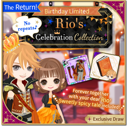 CourtDarkness's tweet photo. Hello Again Sunbeams!π»
Rio's birthday is coming soonπ§‘
Celebrate with stories and avatar items!
Dress up in his cheery colors!π§‘
πAvailable until: 5/21 02:59 (UTC)
#VoltageInc #CoD #CourtofDarkness #Otome #HBDRio https://t.co/As0pTIo2jM