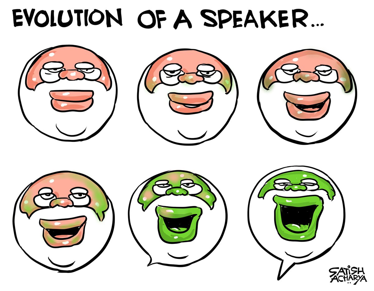 Evolution of a speaker! #LokSabaElctions2024 #WhatsAppUniversity