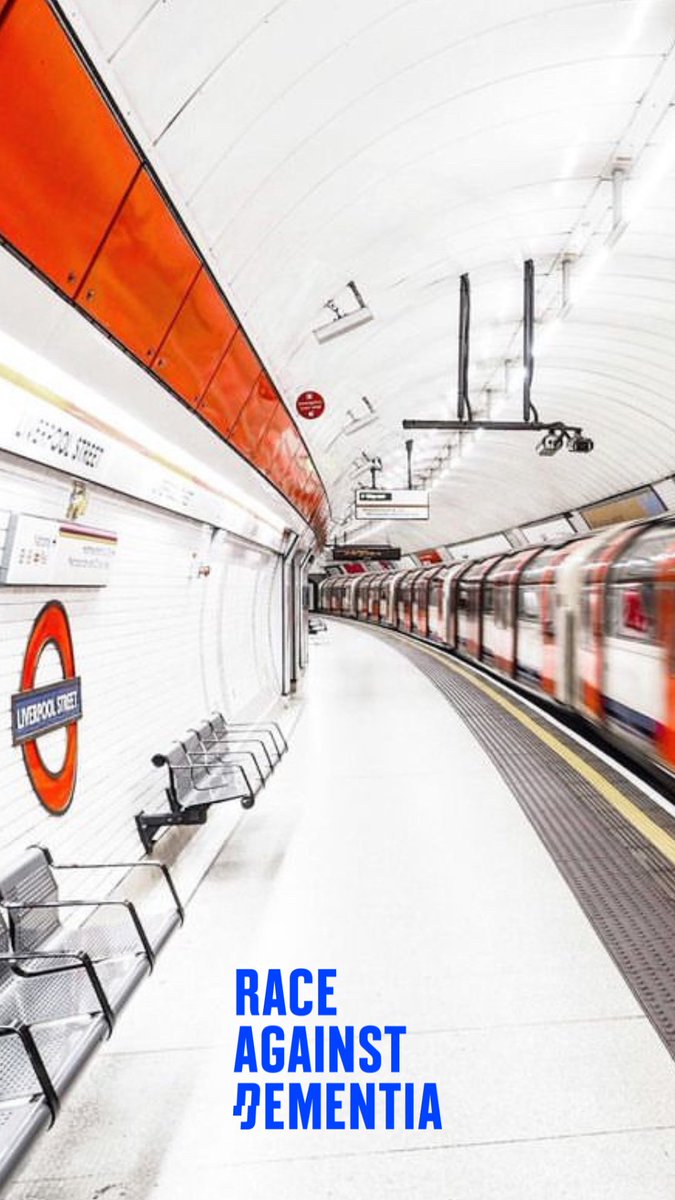 We are at @TfL #liverpoolstreet underground station today. Answering your questions about dementia and raising vital funds during #dementiaactionweek