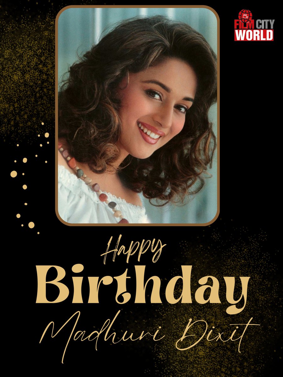Here’s to the most graceful, elegant and the powerhouse of expressions - happy birthday,
@MadhuriDixit

#HappyBirthdayMadhuriDixit #MadhuriDixit #MadhuriDixitNene #HappyBirthday #ColorsCineplex