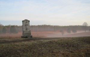 May 8-21, 1864, Battle of Spotsylvania Courthouse, VA. Grant v Lee, the most horrific battle in the American Civil War. Veterans described men with their entrails missing, slipping on blood and guts, limbs scattered, and the dead piled so high some drowned in the mud.