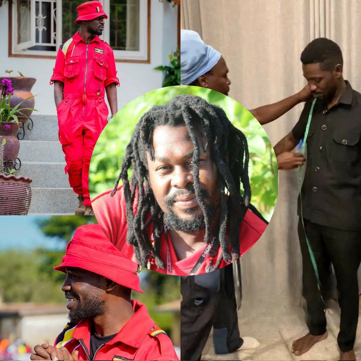 But is M7 a general or we were lied to?🥱😂. Like how do you arrest a Rasta man whose weapon is a tape measure. He simply use his tape to earn a living🥱. So you are scared of @HEBobiwine that much????. Arrest the one who ordered and wears the cloth and free the Rasta Man.!