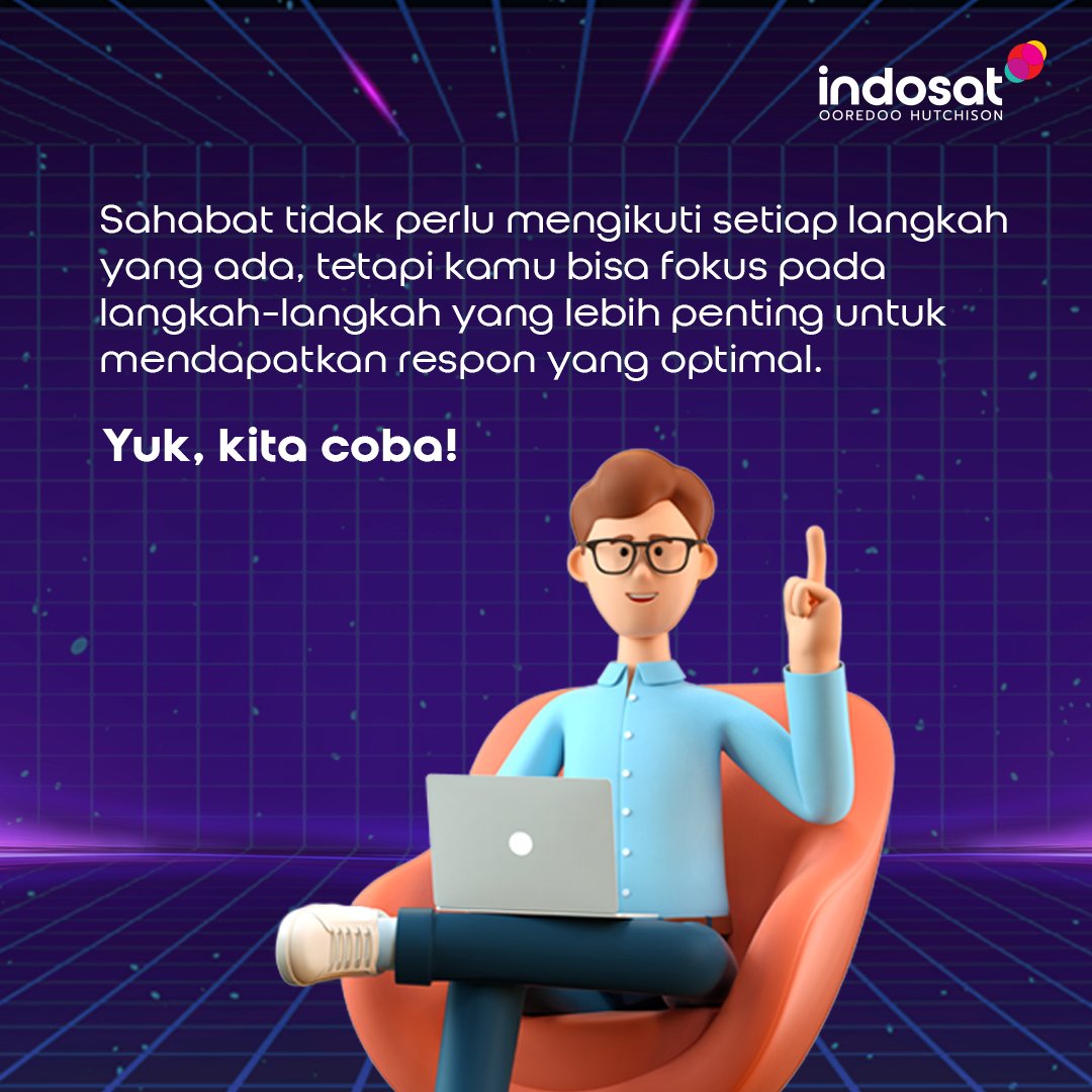 Yuk, kita coba!

#IndosatOoredooHutchison #IOH #EmpoweringIndonesia