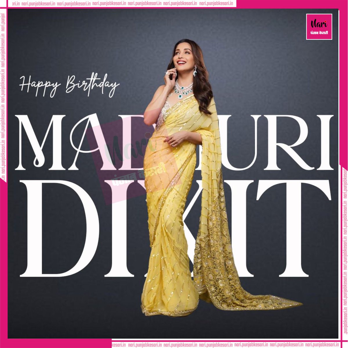 Wish You Happy Birthday Madhuri Dixit #MadhuriDixit #birthday #bollywood #actresses