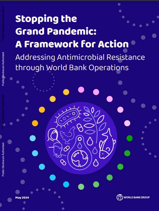 To the challenge of addressing AMR, the @WorldBank  has published a new framework for action to reduce the spread of resistance infections. 

Read the report ➡ openknowledge.worldbank.org/entities/publi…

#report #antimicrobialresistance #antibioticresistance