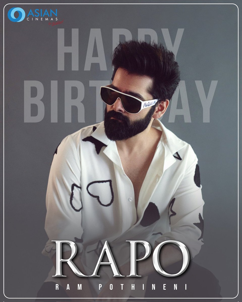 Here's wishing the USTAAD @ramsayz A Very Happy Birthday! #HappyBirthdayRAPO