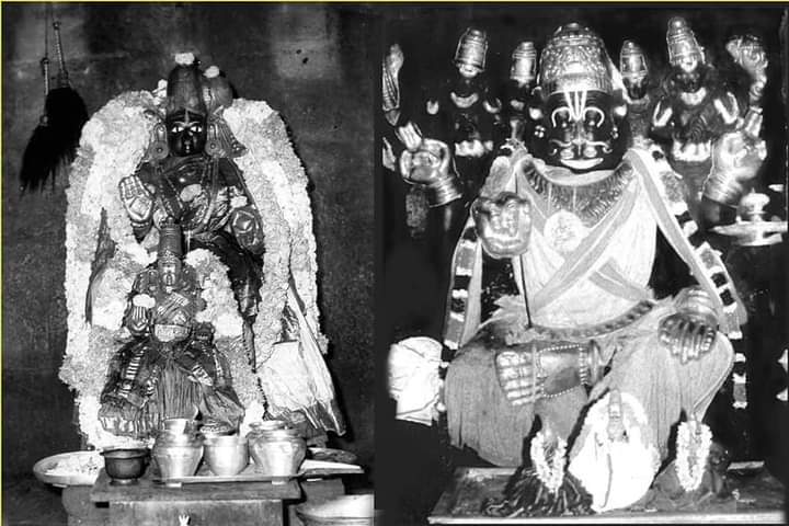 Namakkal Shri Narasimhaswamy with Namagiri Thayar.
The greatest mathematician of our time, Srinivasa Ramanujam, credited his discoveries to Namagiri Thayar (Mahalakshmi). 
'An equation has no meaning for me unless it expresses a thought of God'