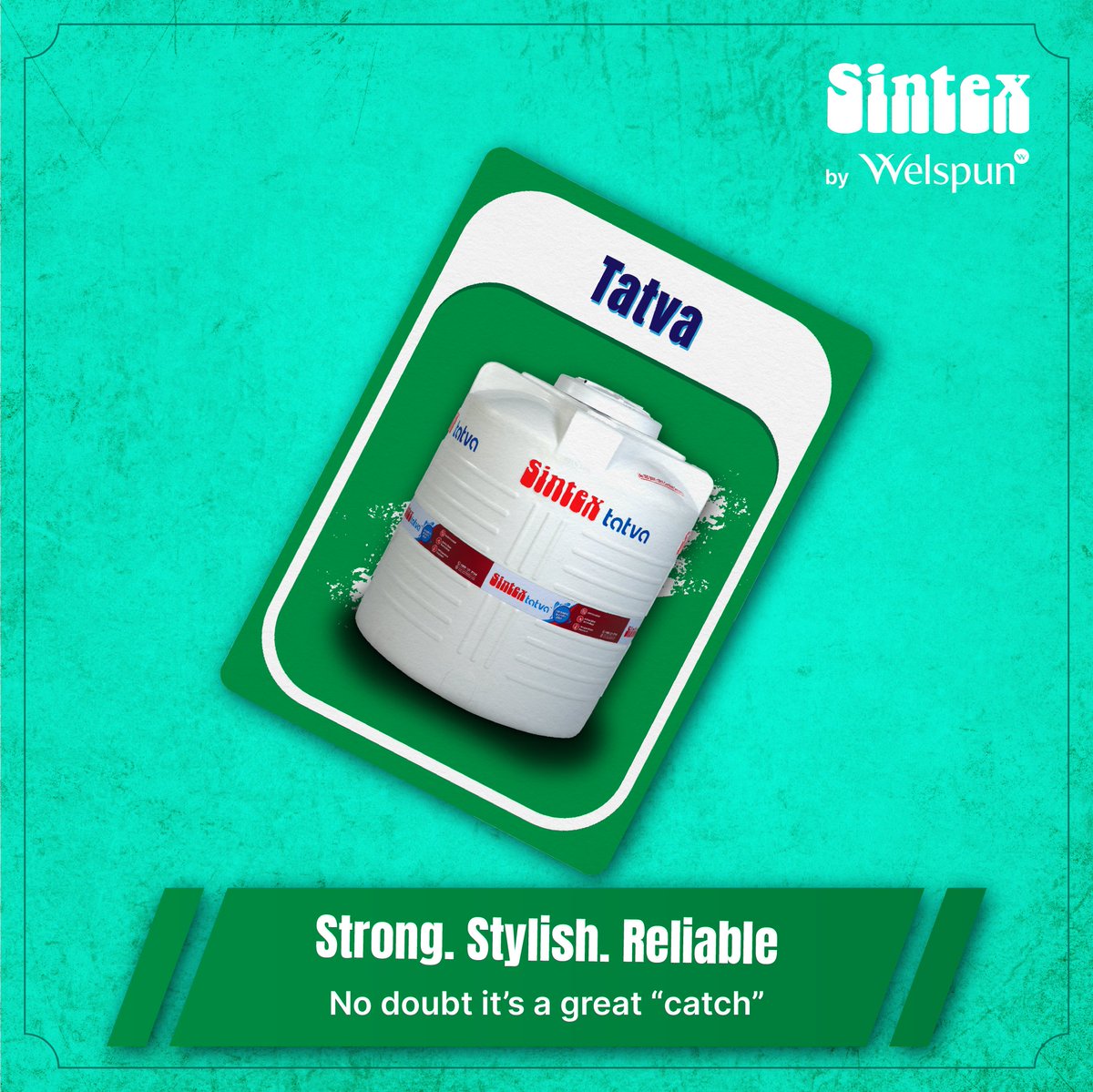 IPL final is less than 2 weeks away, so the cricket fever has gripped us too.🔥 If you are looking for top class water solutions, Sintex is ready to 'bowl' you over. #Sintex #Welspun #WelspunWorld #HarDilWelspun #DeshKiTanki #WaterTanks #WelspunGroup #UpgradedWarranty #Warranty