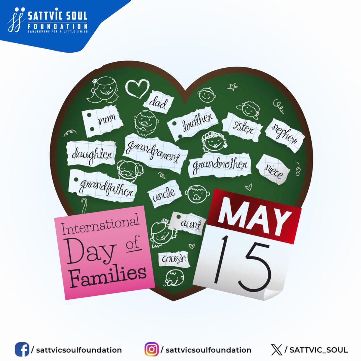 We recognize the importance of adoption and foster care in providing loving homes. Let us celebrate the diversity within families and support the journey to finding safe, loving, and permanent homes. #everychilddeserveslove #bestinterestsofthechild #InternationalDayofFamilies