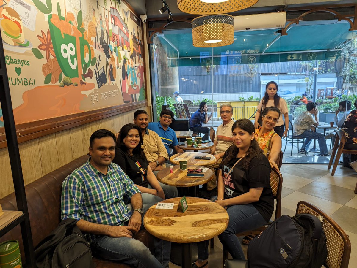 Fun Mumbai coffee catch-up ☕ Thanks for coming guys! Stay connected on our Facebook community, Diabetes Support Network - India 💙 #Diabetes #DiabetesAwareness #T1D #T2D #BlueCircleDiabetesFoundation #type1diabetes #type2diabetes #Mumbai #Bombay #CommunitiesCare