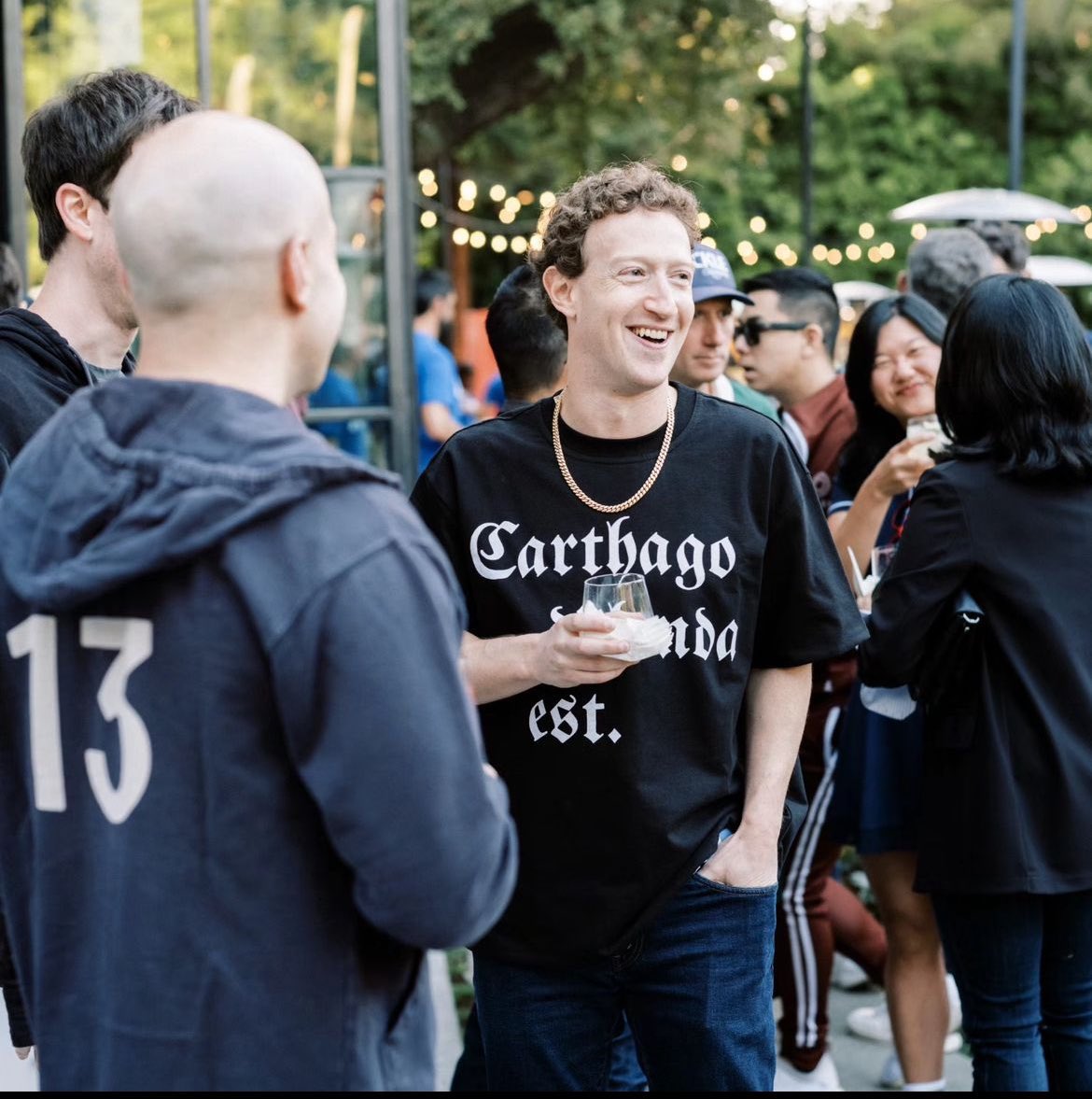 Zuck is going through all the stages every suburban Jewish kid goes through just in super slow motion.