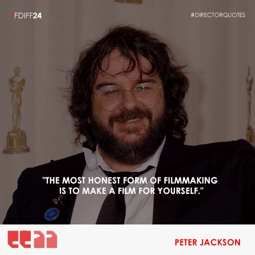 'The most honest form of filmmaking is to make a film for yourself.' - Peter Jackson
#fdiff #fdiff24 #directorquote #quotedaily