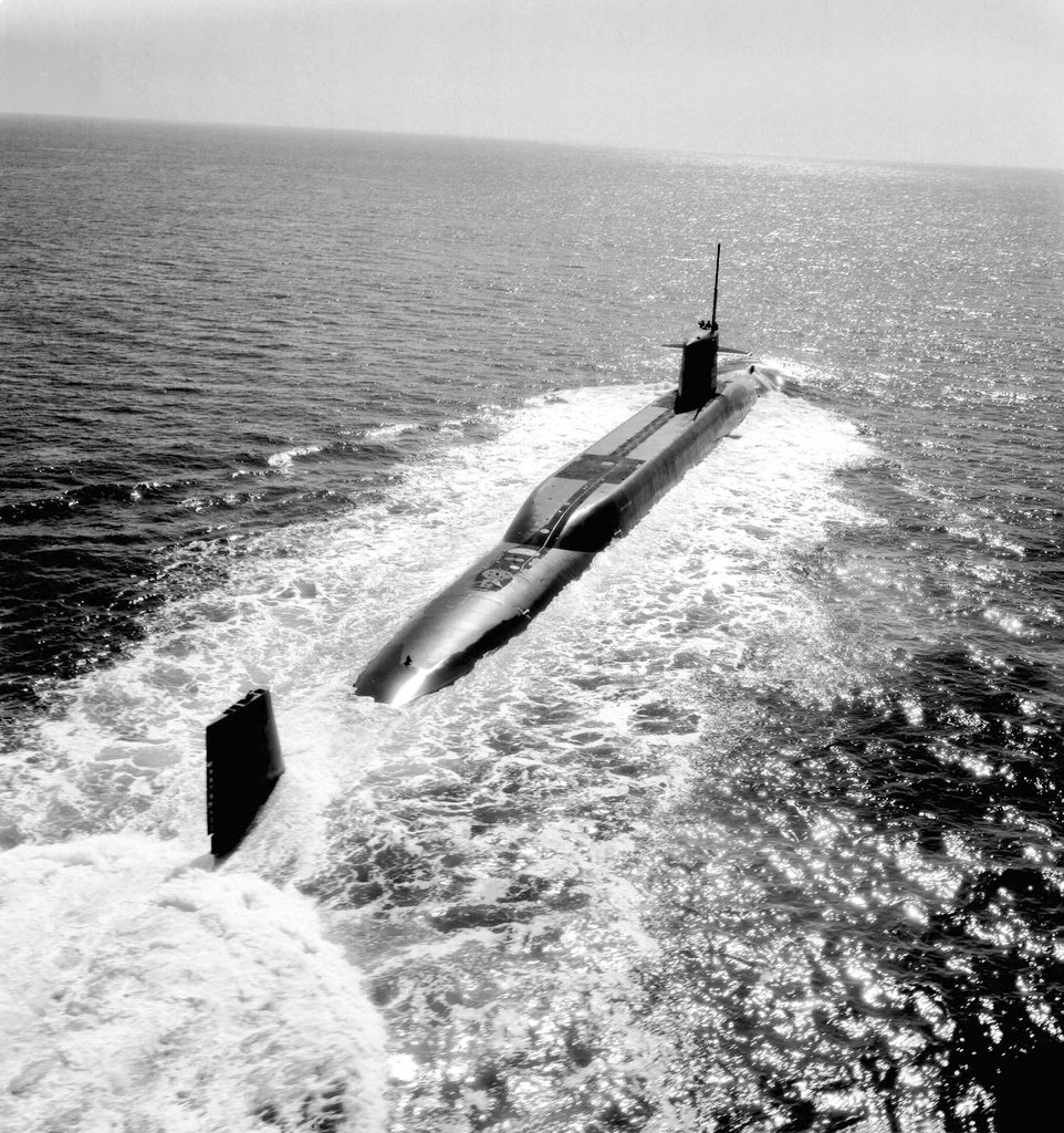 Submarines #USSVonSteuben SSBN632 (1964-1994) James Madison Class 📷  July 1976 @USNavy 🇺🇸