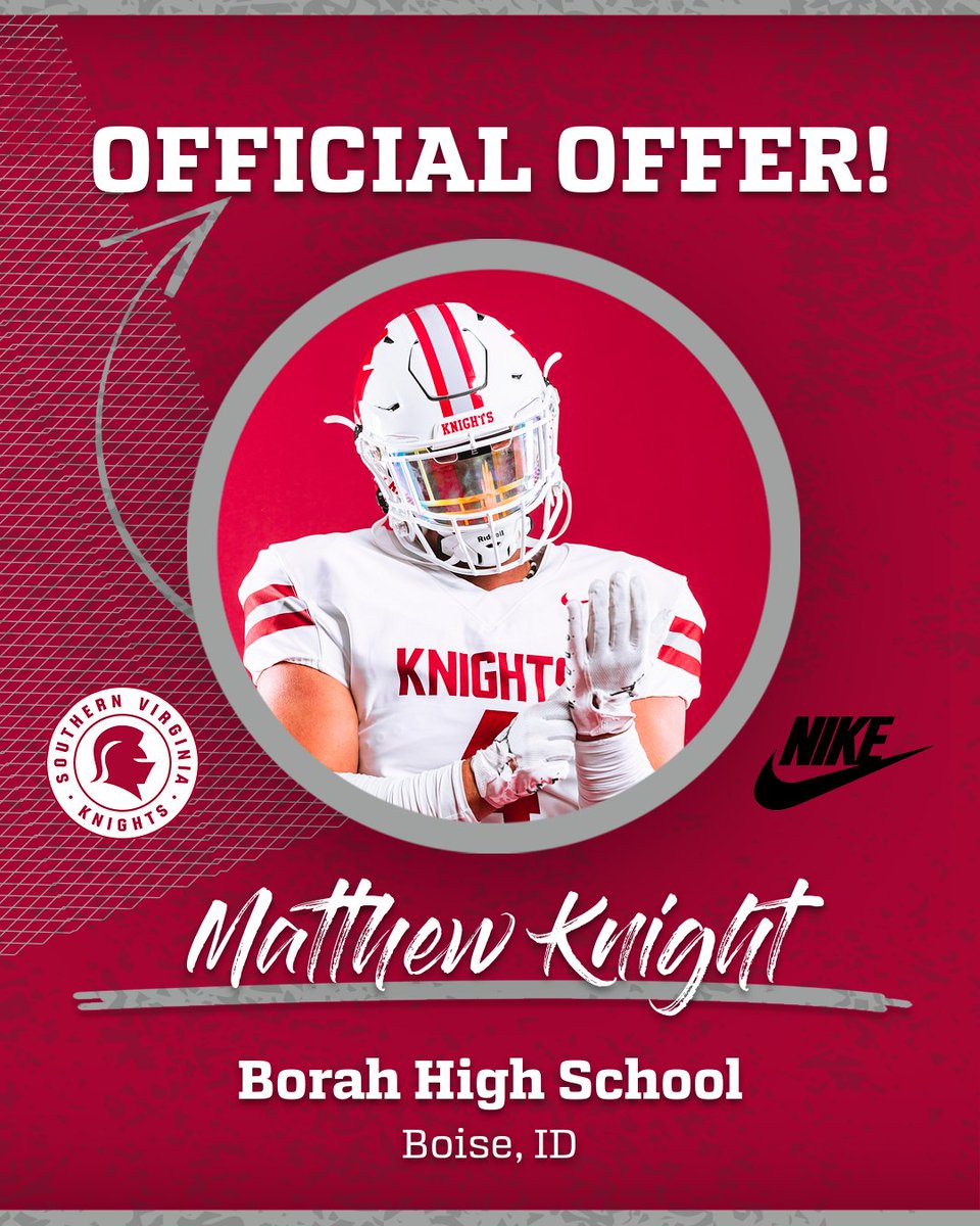 After a great talk with coach Nixon, stoked to receive an offer from <a href="/svu/">Southern Virginia U.</a>